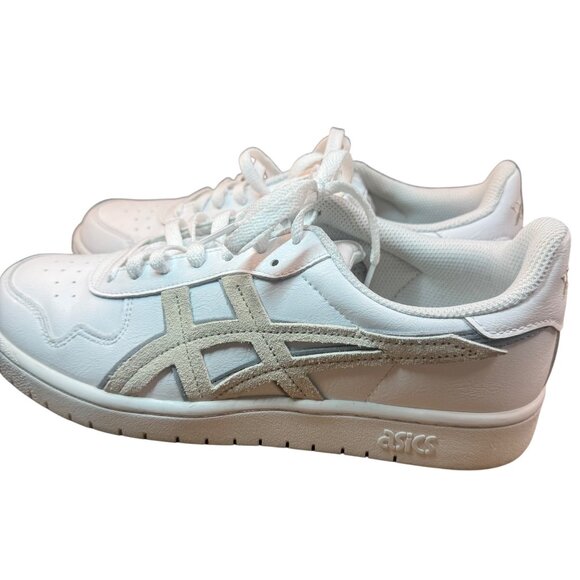 ASICS Men's Size 8 JAPAN S Sportstyle Shoes 1201A381 White/Smokey Grey/Beige - Picture 9 of 16